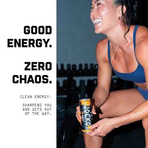 Jocko Fuel GO Energy Drinks, Lemon Lime, 12 oz | 12 Pack | 95mg Clean, No Crash Natural Caffeine | No Sugar, Jitter Free | L-Theanine & Adaptogens Lift Mood, Focus & Endurance