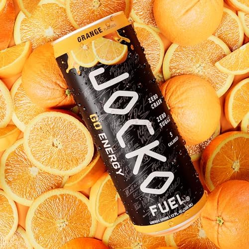 Jocko Fuel GO Energy Drinks, Lemon Lime, 12 oz | 12 Pack | 95mg Clean, No Crash Natural Caffeine | No Sugar, Jitter Free | L-Theanine & Adaptogens Lift Mood, Focus & Endurance