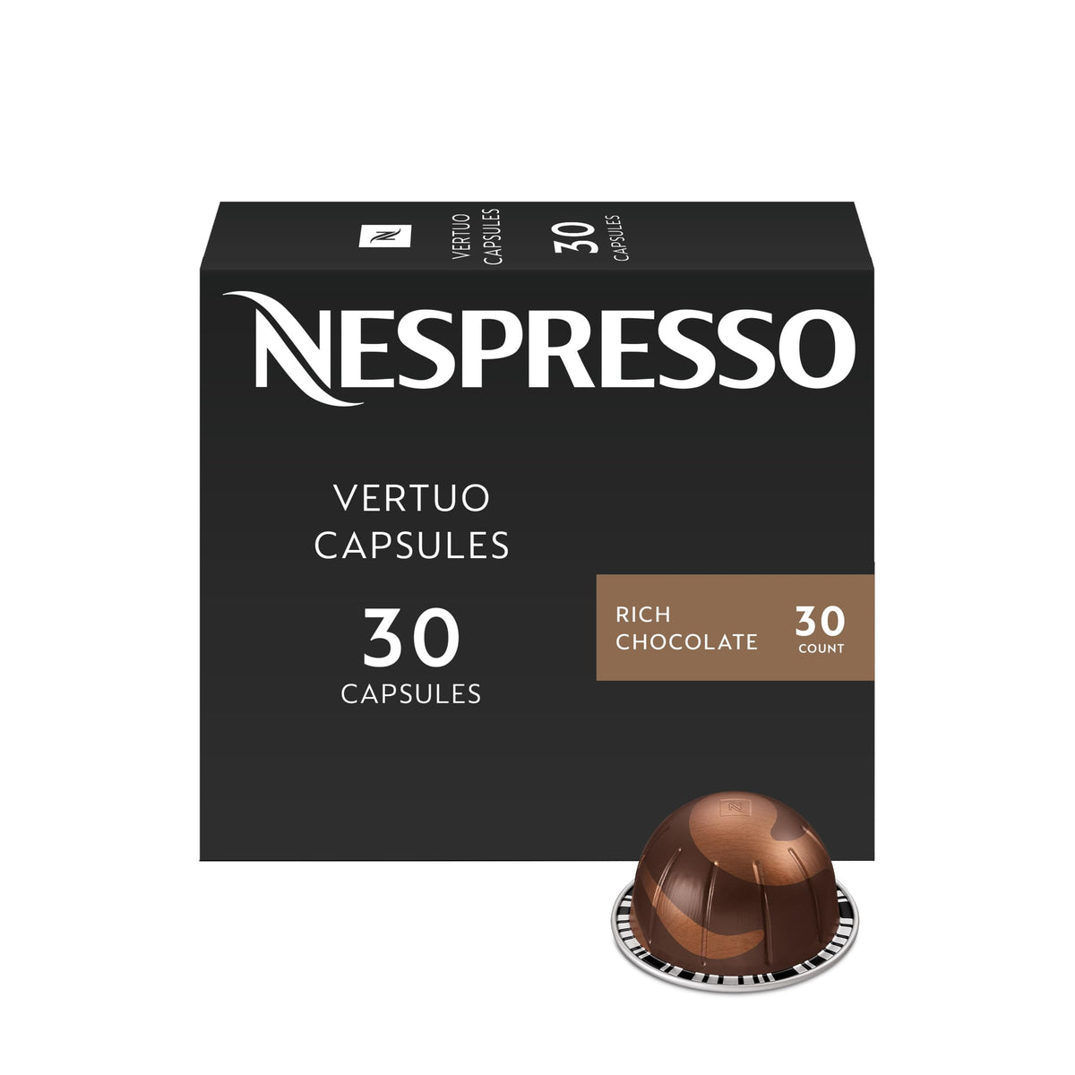 Nespresso Vertuo, Barista Flavored Pack, Medium Roast, 30-Count Coffee Pods