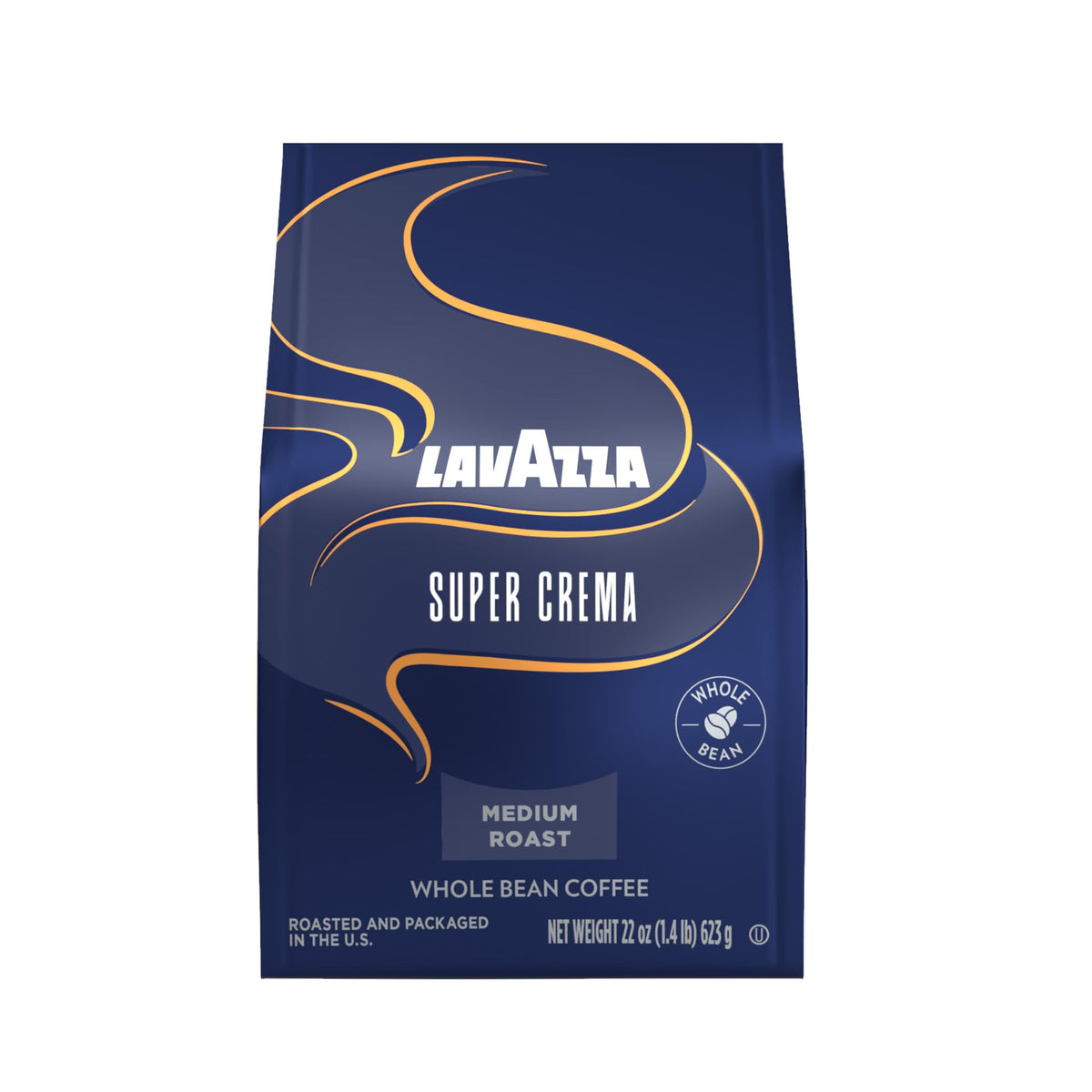 Lavazza Espresso Barista Gran Crema Whole Bean Coffee Blend, Medium Espresso Roast, Oz Bag (Packaging May Vary) - 2.2 LB, 35.2 Ounce (Pack of 2)