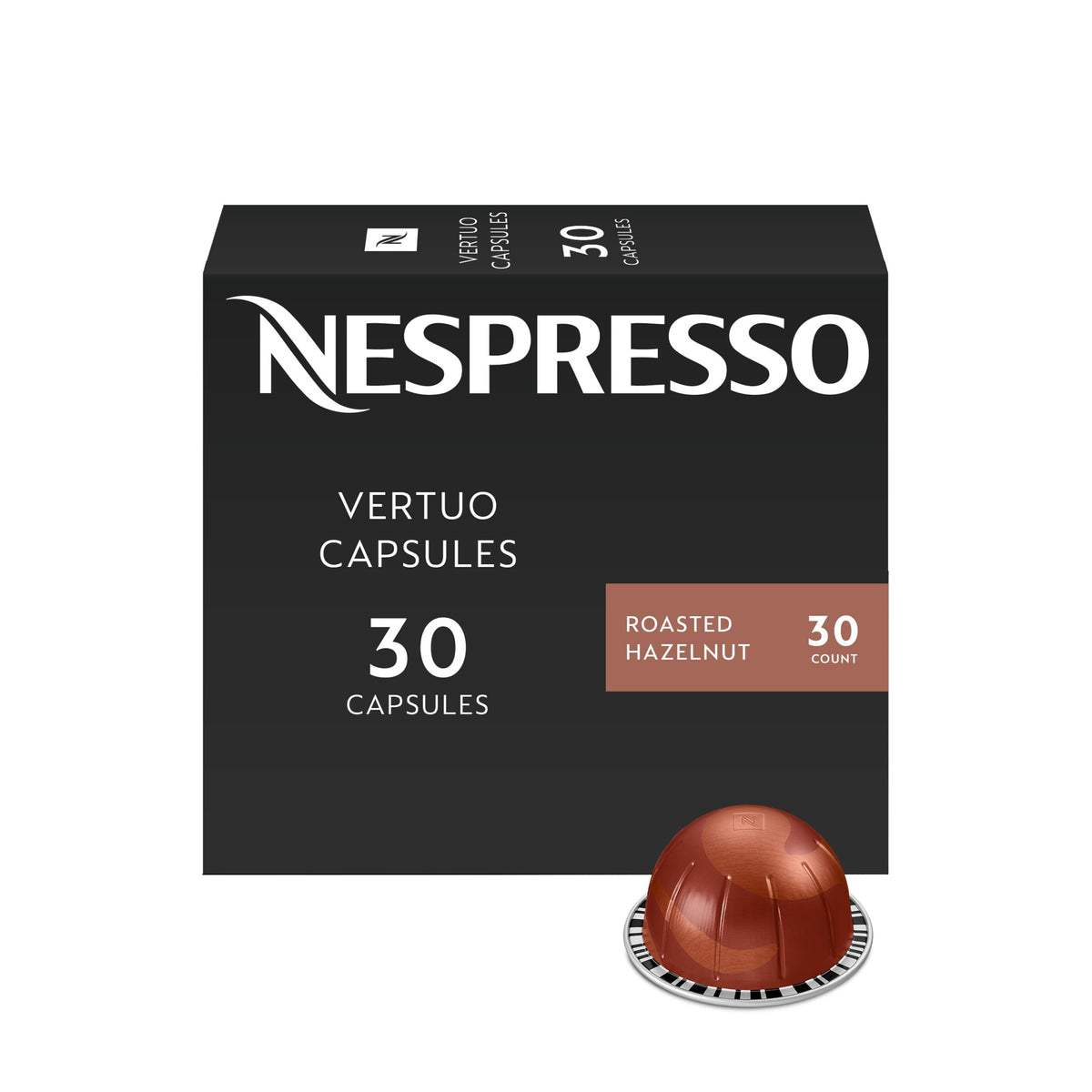 Nespresso Vertuo, Barista Flavored Pack, Medium Roast, 30-Count Coffee Pods