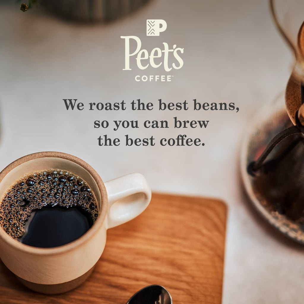 Peet's Coffee, Dark Roast Keurig K-Cup Pods, 100% Arabica Coffee - Major Dickason's Blend 75 Count (1 Box of 75 Pods) (Pack of 2)