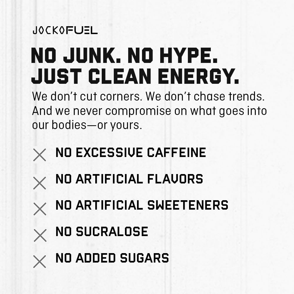 Jocko Fuel GO Energy Drinks, Lemon Lime, 12 oz | 12 Pack | 95mg Clean, No Crash Natural Caffeine | No Sugar, Jitter Free | L-Theanine & Adaptogens Lift Mood, Focus & Endurance