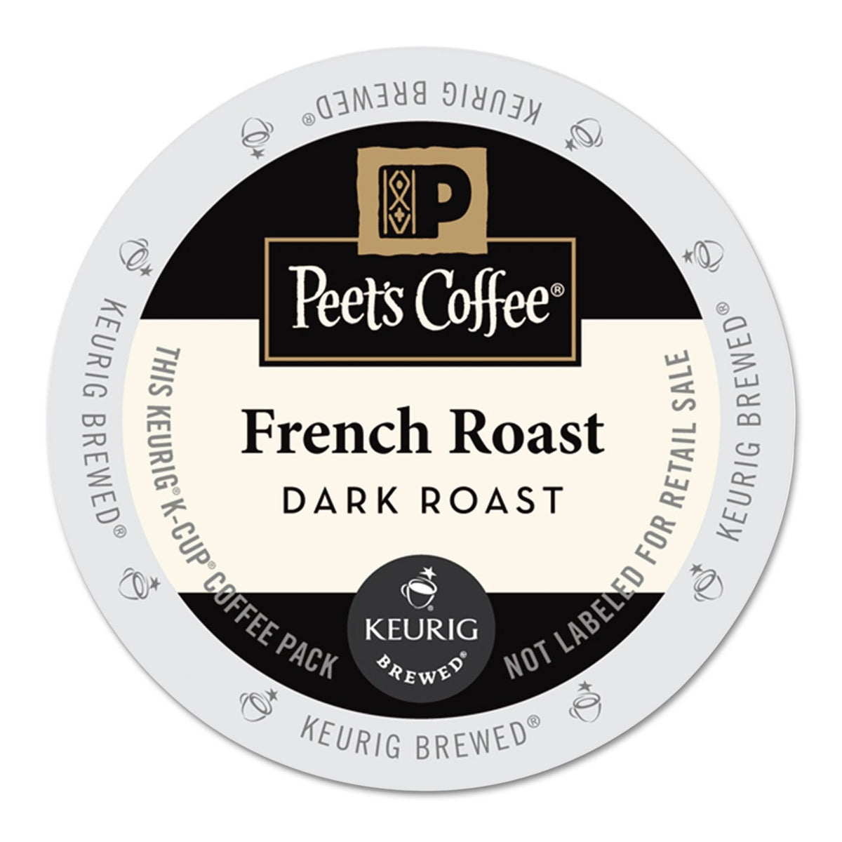 Peet's Coffee, Dark Roast Keurig K-Cup Pods, 100% Arabica Coffee - Major Dickason's Blend 75 Count (1 Box of 75 Pods) (Pack of 2)