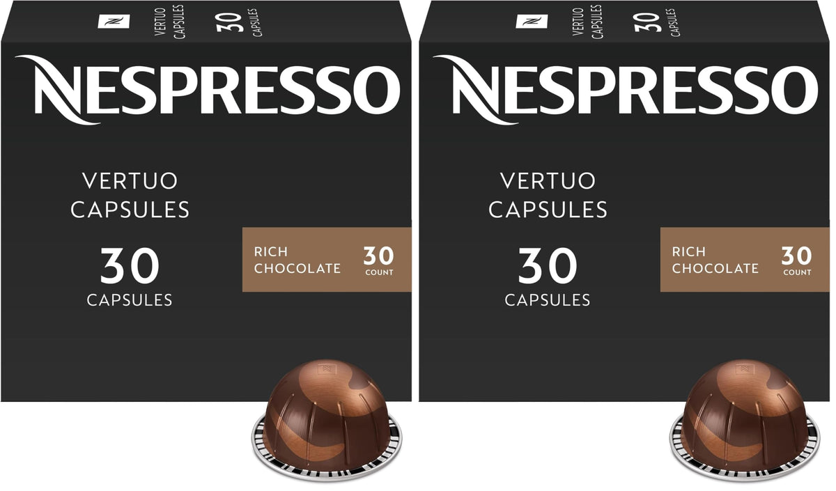 Nespresso Vertuo, Barista Flavored Pack, Medium Roast, 30-Count Coffee Pods