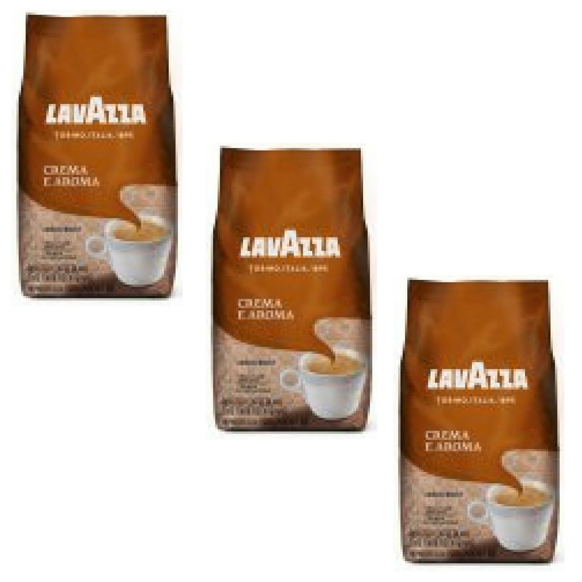 Lavazza Espresso Barista Gran Crema Whole Bean Coffee Blend, Medium Espresso Roast, Oz Bag (Packaging May Vary) - 2.2 LB, 35.2 Ounce (Pack of 2)