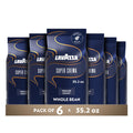 Lavazza Espresso Barista Gran Crema Whole Bean Coffee Blend, Medium Espresso Roast, Oz Bag (Packaging May Vary) - 2.2 LB, 35.2 Ounce (Pack of 2)