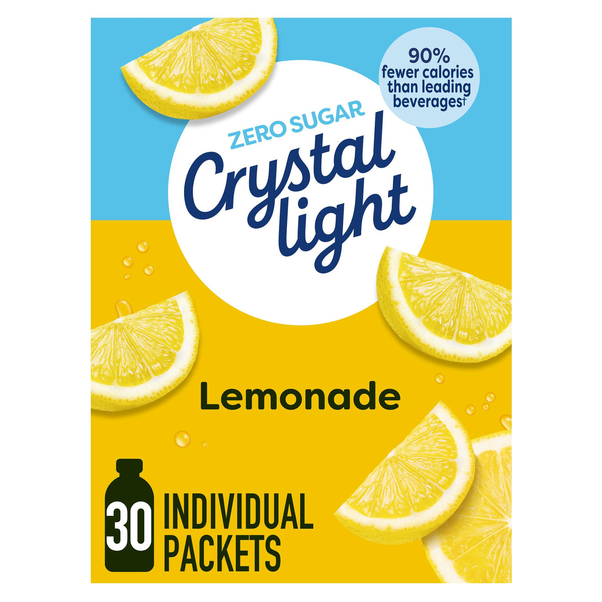 Crystal Light Caffeine Drink Mix Variety Pack, 44 Packets, 4.18 oz | for On-the-Go Hydration Zero Sugar 60mg Caffeine per serving