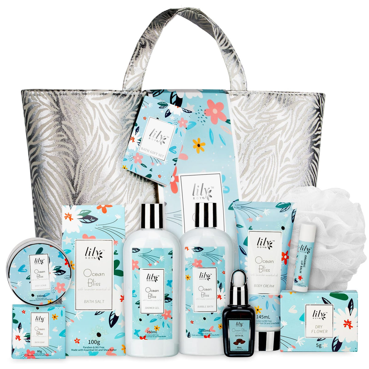 Spa Skin Care Gifts Set - 18Pcs Luxurious Spa Gift Baskets for Women & Men