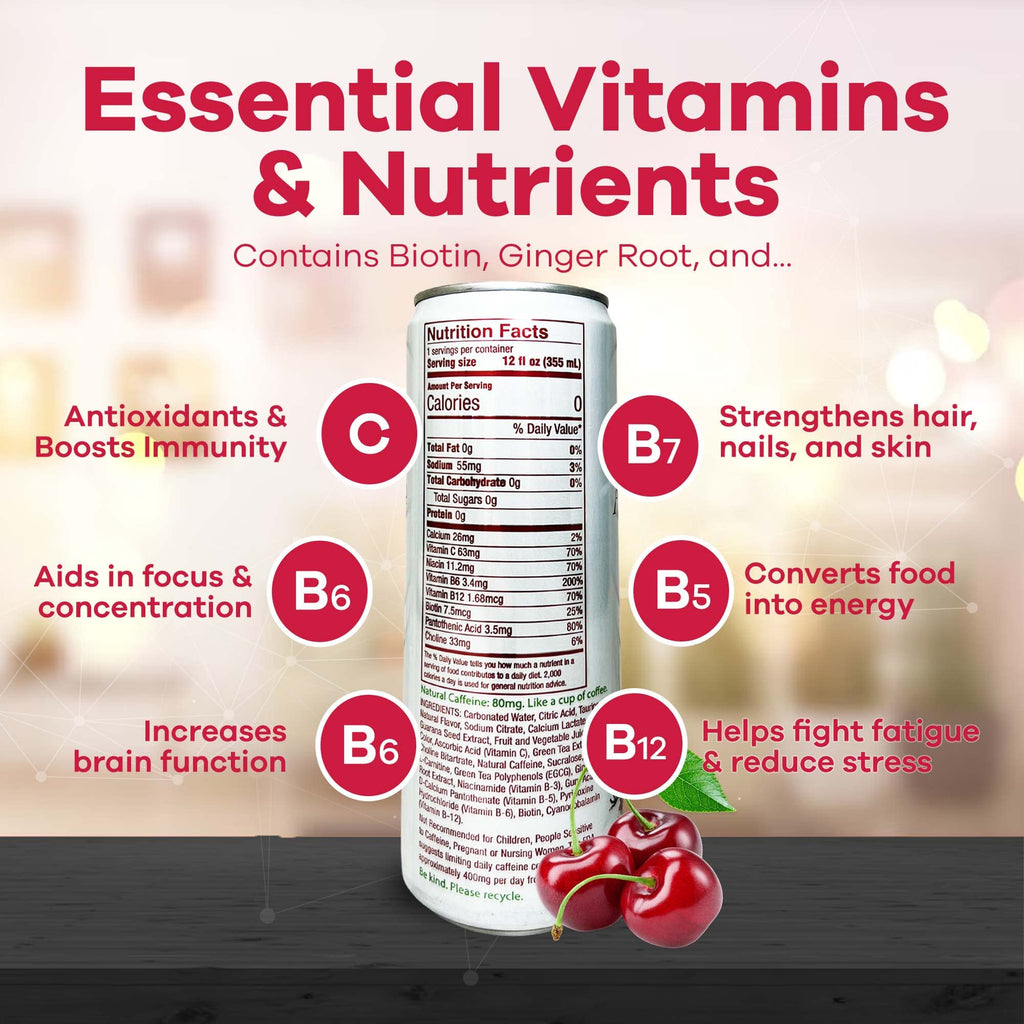 ASPIRE® Classics Variety Pack, Healthy Energy Drink 80mg Natural Caffeine, Zero Sugar No Carbs Keto Friendly, 12 Pack Green Tea Sugar Free Drink Low Caffeine Zero Calorie