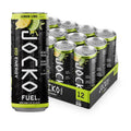 Jocko Fuel GO Energy Drinks, Lemon Lime, 12 oz | 12 Pack | 95mg Clean, No Crash Natural Caffeine | No Sugar, Jitter Free | L-Theanine & Adaptogens Lift Mood, Focus & Endurance