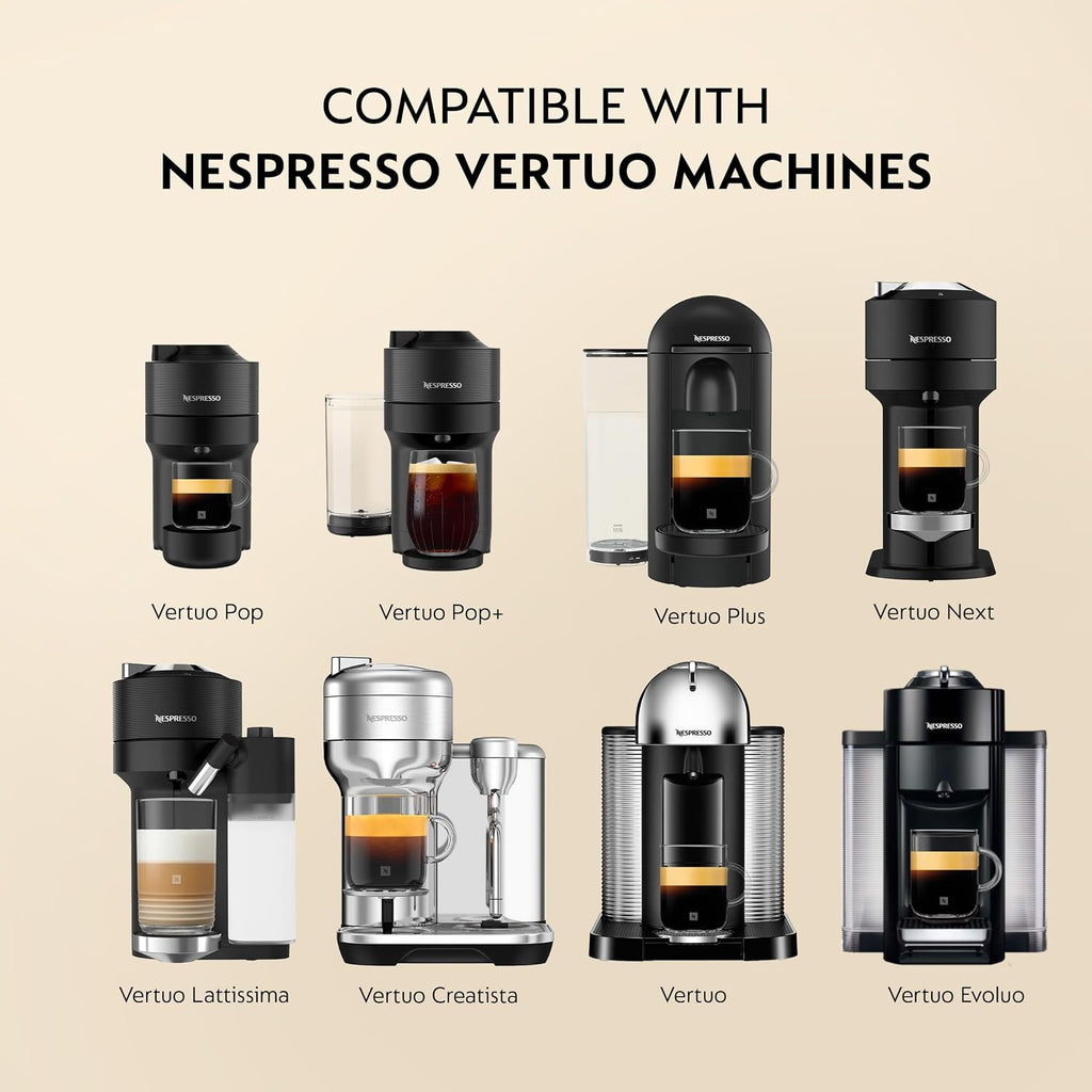 Nespresso Vertuo, Barista Flavored Pack, Medium Roast, 30-Count Coffee Pods