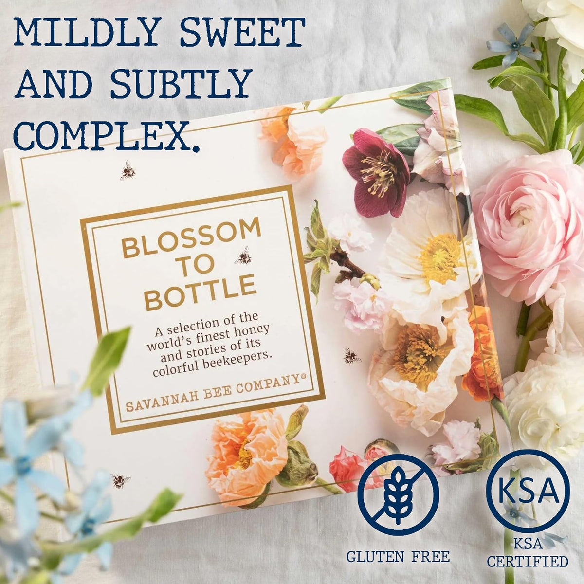 Blossom to Bottle Honey Sampler Gift Set, 6 Varieties