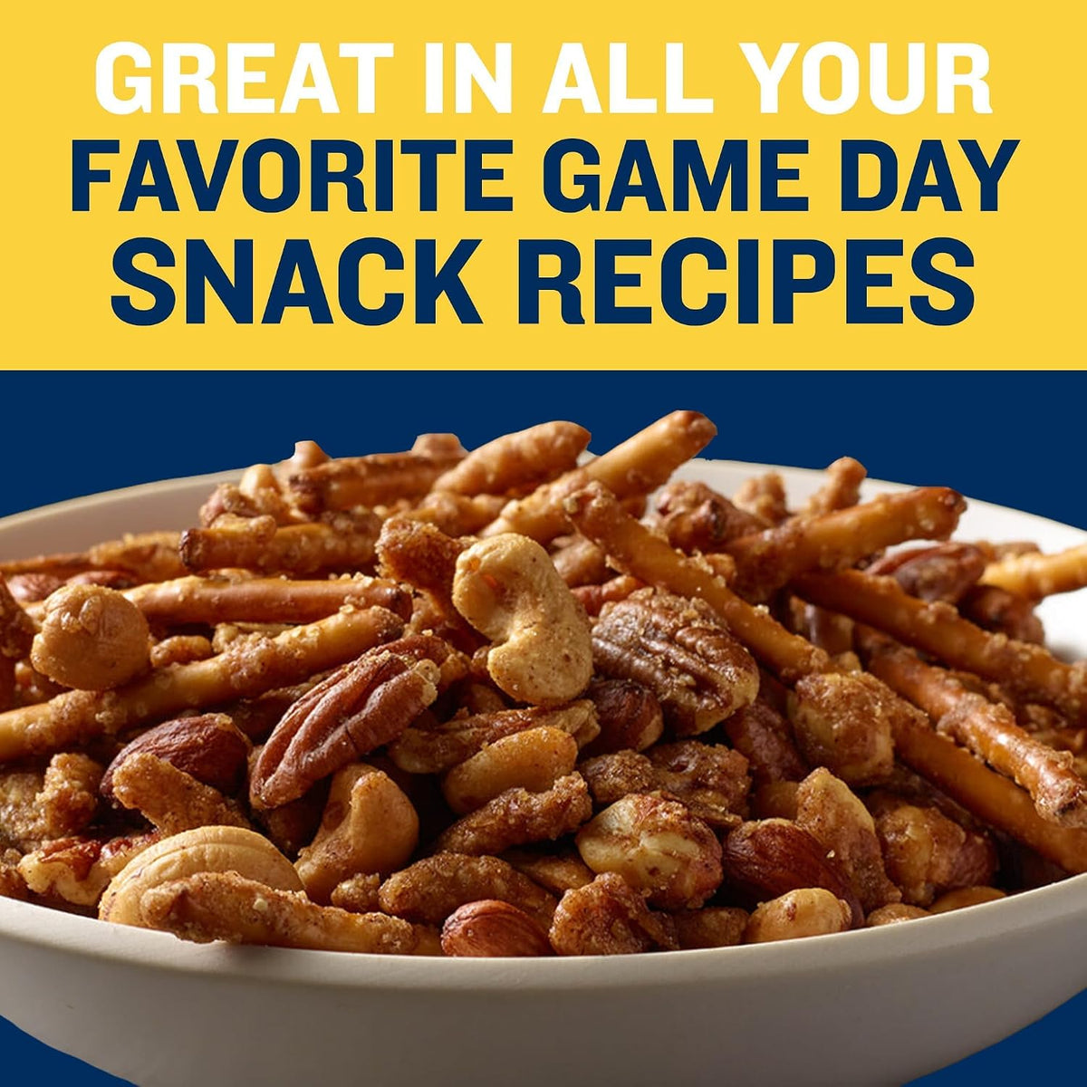PLANTERS Mixed Nuts, Salted, 27 oz, Resealable Jar - Salted Nuts with Less than 50% Peanuts (*Nuts are Measured by Weight), Almonds, Cashews, Hazelnuts & Pecans - Kosher, (Pack of 2)
