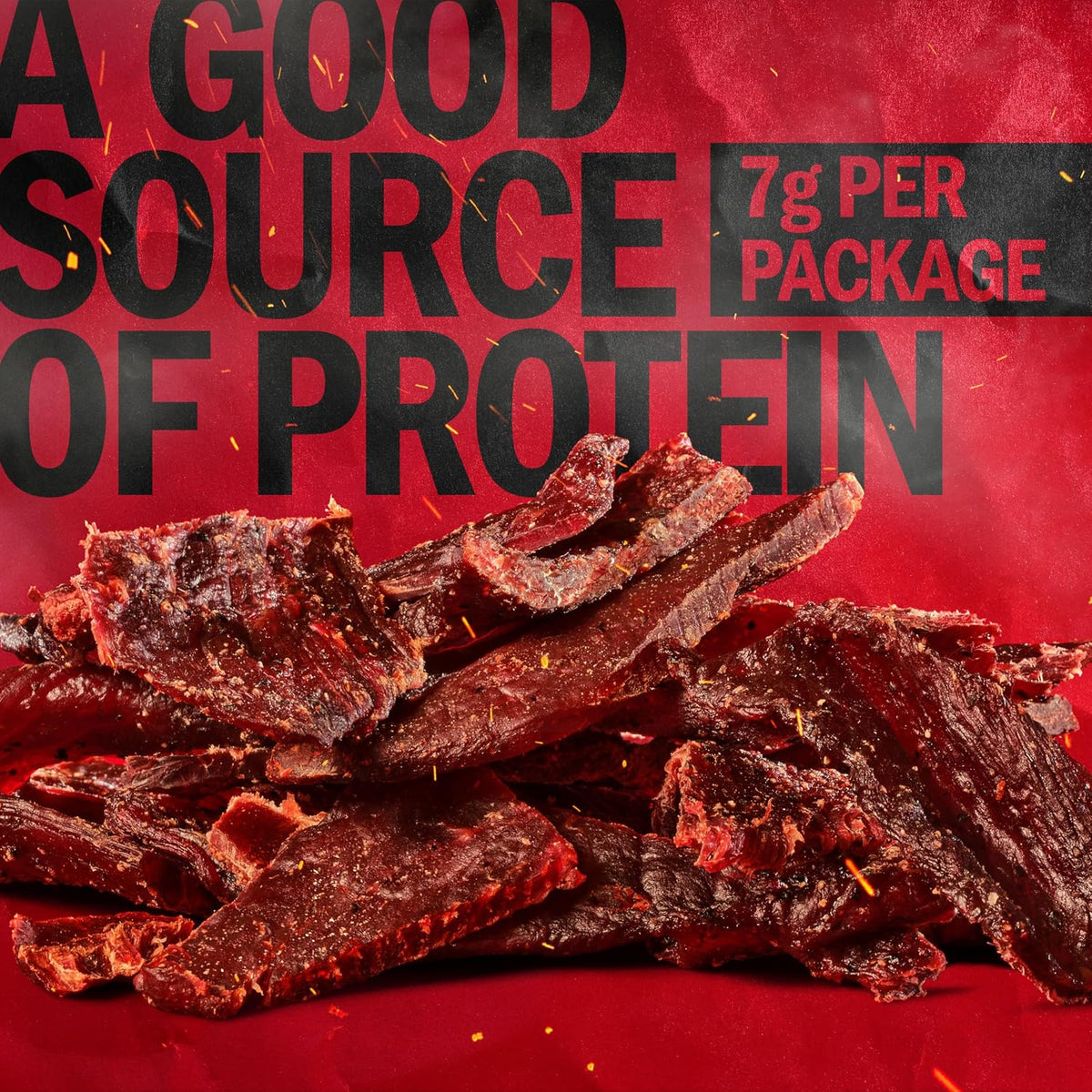 Jack Link's Beef Jerky,Teriyaki,Multipack Bags - Flavorful Meat Snacks for Lunches,Ready to Eat Protein Snacks,Individual Packs - 7g of Protein,Made with 100% Beef - 0.625 oz,(Pack of 40)
